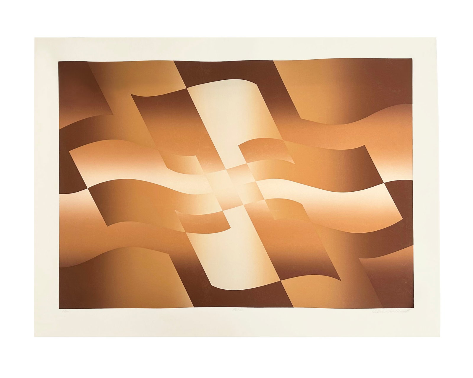 Mark Rowland "Flags" Screen Print - 2