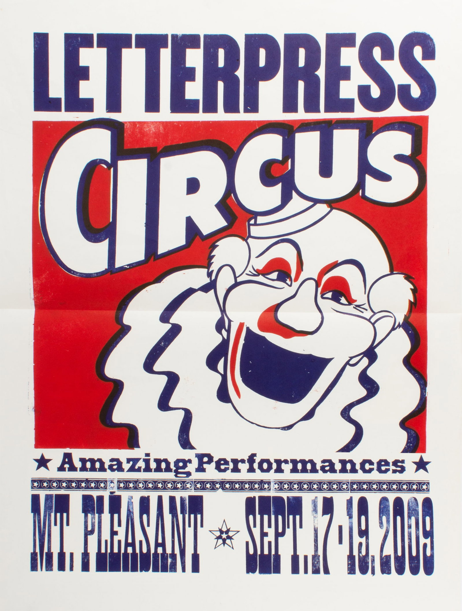 Letterpress Circus 2009 Poster (1 of 4)