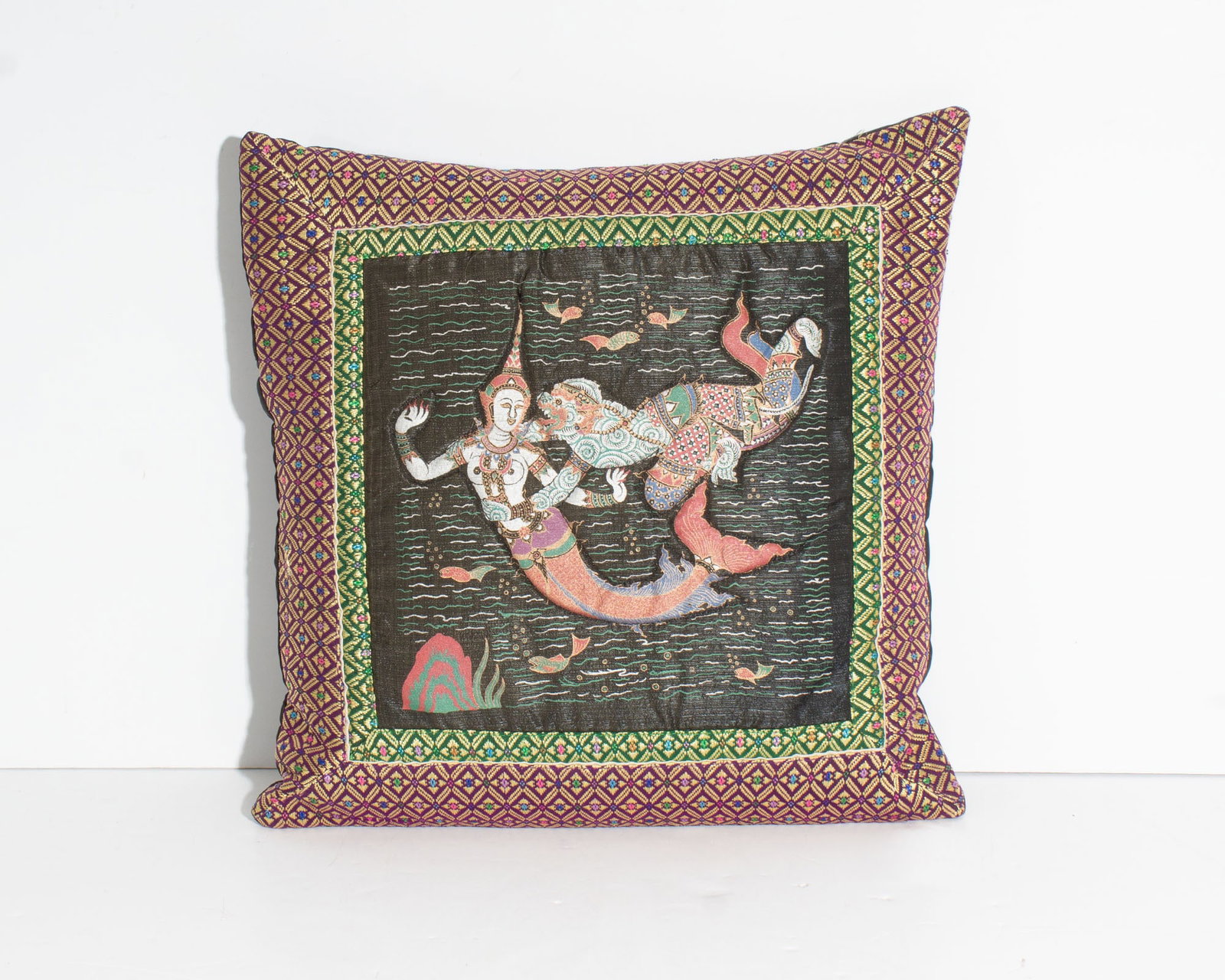 Thai Style Throw Pillows - 3