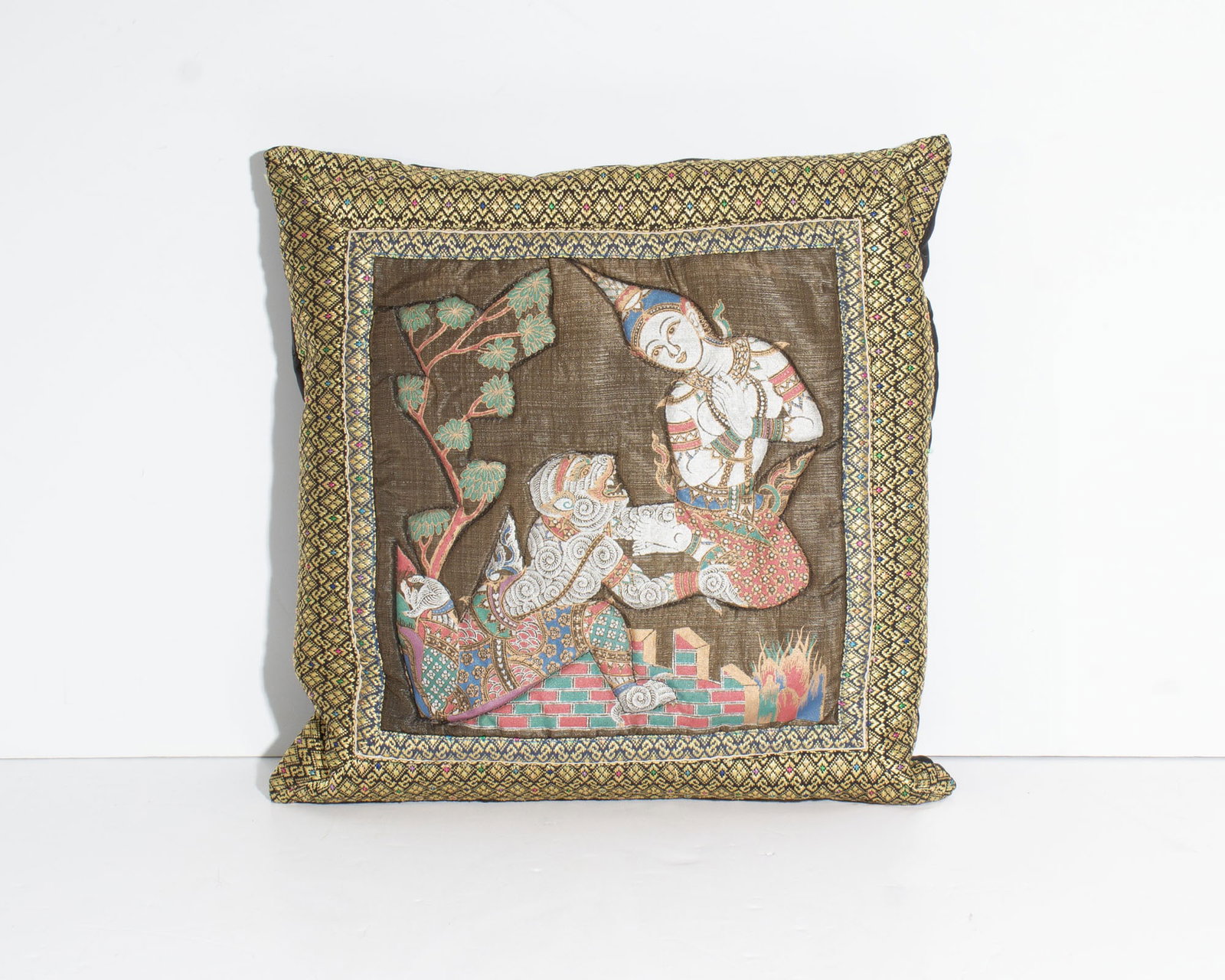Thai Style Throw Pillows - 6