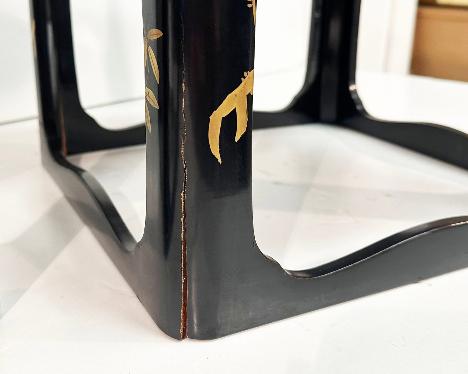 Japanese Lacquer Stacking Tray Tables - 4