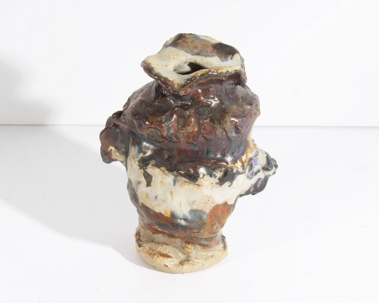 Studio Pottery Hand-Built Vase - 2