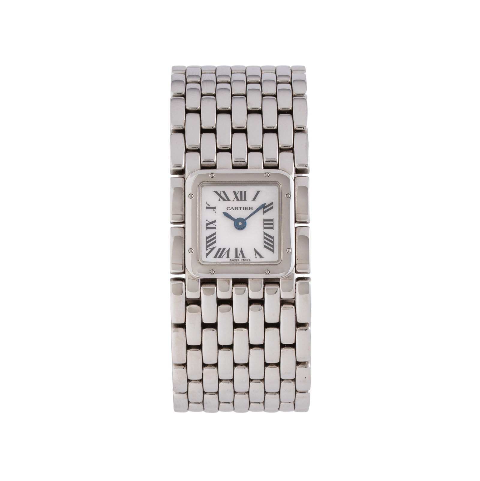 CARTIER - PANTHÈRE RUBAN QUARTZ TIME-ONLY STAINLESS STEEL WATCH WITH INTEGRATED STAINLESS STEEL (1 of 5)