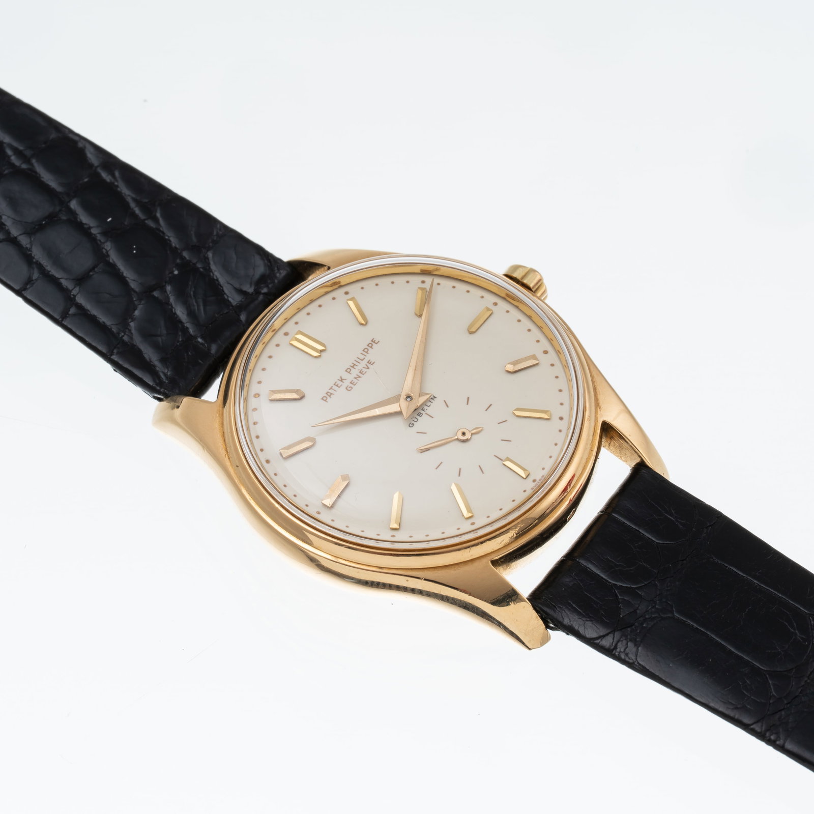 PATEK PHILIPPE – CALATRAVA AUTOMATIC TIME-ONLY WATCH IN 18 KT YELLOW GOLD WITH CASE MADE BY - 3