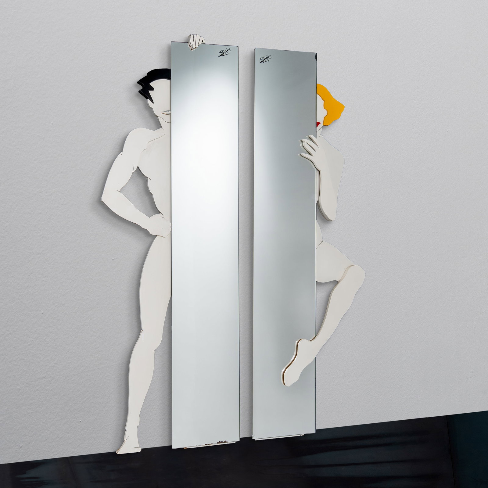 ANNALISA GUARISO PAIR OF MIRRORS (1 of 5)