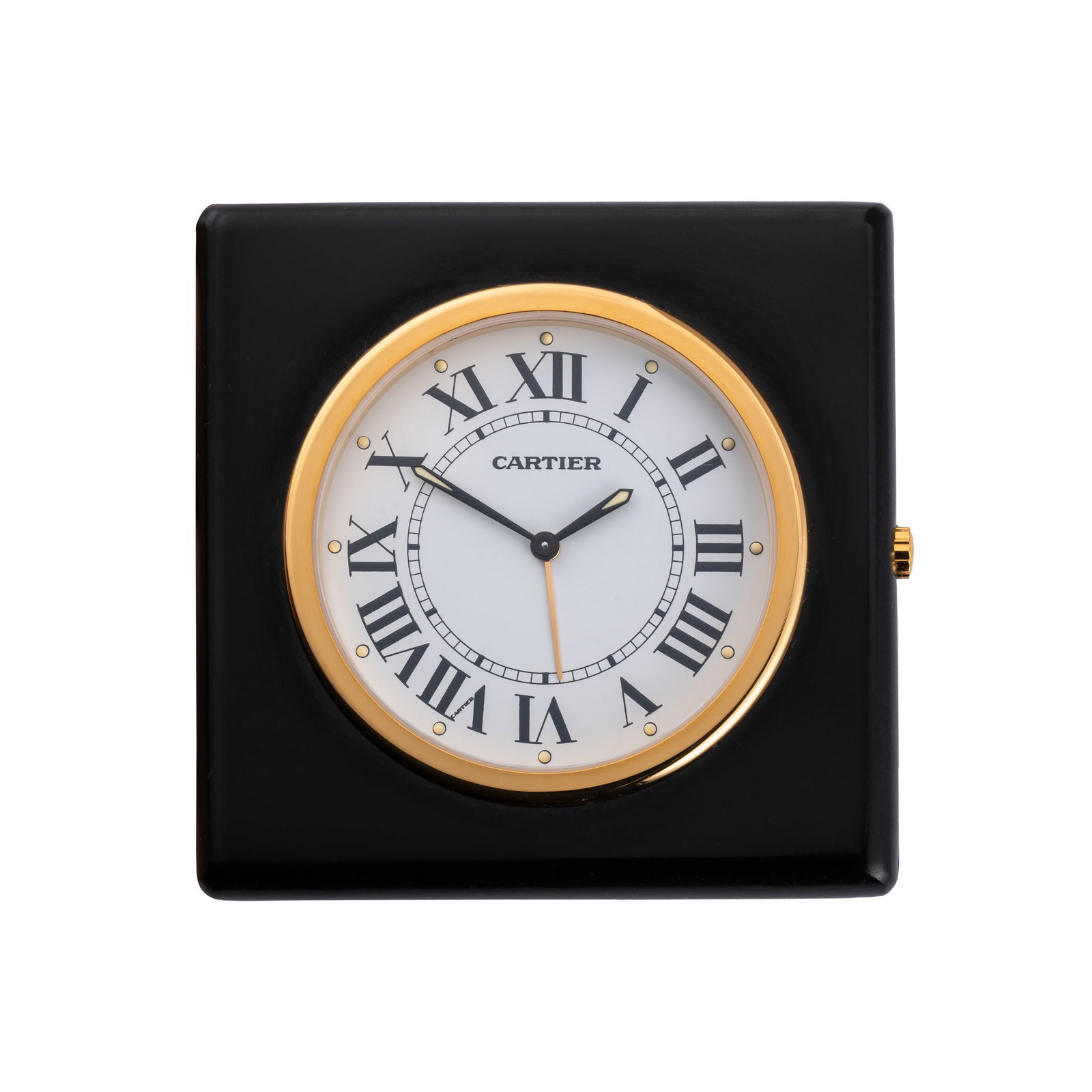 CARTIER - PANTHERE DE CARTIER TRAVEL ALARM CLOCK (1 of 5)