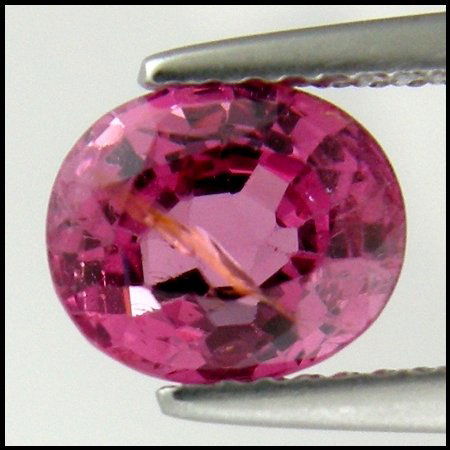 2.06CTS~Natural Pink Spinel: STONE NAME : Spinel , LOT NO : SP128- 5 (30) , Quantity: 1PCS , WEIGHT CTS : 2.06 CTS , SIZE : 7.7 X 6.6 X 4.5 MM , COLOR : PINK , SHAPE : OVAL , CLARITY : VS , ORIGIN : BURMA , LUSTER : MARVELOUS , H