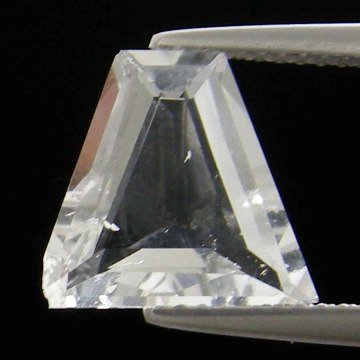 2.98cts~Wow Pure White Diamond Like Pollucite: STONE NAME : POLLUCITE , LOT NO : PL001 -15 (144) , Quantity: 1PCS , WEIGHT CTS : 2.98 CTS , SIZE : 10.5 X 11.8 X 4.5 MM . COLOR : WHITE , SHAPE : FANCY , CLARITY : VVS , ORIGIN : AFGHANISTAN , LUSTER