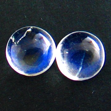 2.90cts~ natural Royal Rainbow Blue moonstone: STONE NAME : BLUE MOONSTONE , LOT NO : BM236-20 (502) , Quantity: 2PCS , WEIGHT CTS : 2.90 CTS , SIZE : 7 X 4 MM COLOR : BLUE MOONSTONE , SHAPE : ROUND , CLARITY : flawless , ORIGIN : INDIA , LUSTER :