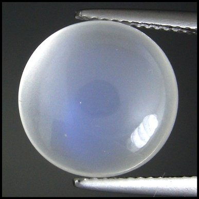 7.63CTS ~ NATURAL BLUE MOONSTONE: STONE NAME : BLUE MOONSTONE , LOT NO : BM0119 - 962 , Quantity: 1PCS , WEIGHT CTS : 7.63CTS , SIZE : 13 MM , COLOR : BLUE MOONSTONE , CLARITY : IF , SHAPE : ROUND , ORIGIN : INDIA , LUSTER : MARVELOUS