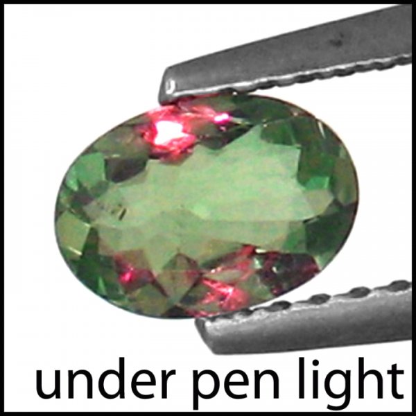 .55cts~WorldMuseum Gem~colorchange Alexanrite: STONE NAME : ALEXANDRITE , LOT NO : ALX626- 24 (572) , Quantity: 1PCS , WEIGHT CTS : 0.55CTS , SIZE : 6.3 X 4.4 X 2.1 MM , COLOR : Color change , SHAPE : OVAL, CLARITY : IF , ORIGIN : MARVELOUS , LUST