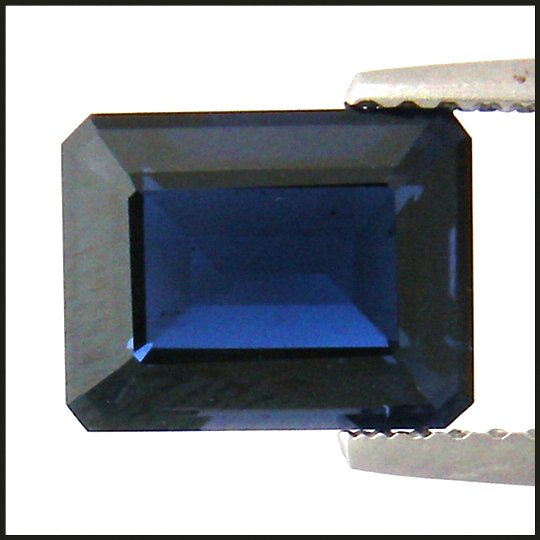 2.20cts~ Natural Rich Tanzanite blue Iolite: STONE NAME : IOLITE , LOT NO : IL 11 -4 (363) , Quantity: 1PCS , WEIGHT CTS : 2.20CTS , SIZE : 9.1 X 7.1 X 4.6 MM COLOR : BLUE , SHAPE : OCTAGON , CLARITY : IF , ORIGIN : INDIA, LUSTER : MARVELOUS ,