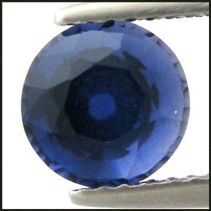 1.54cts~ Natural Rich Tanzanite blue Iolite: STONE NAME : IOLITE , LOT NO : IL0023 - 399 , Quantity: 1 PCS , WEIGHT CTS : 1.54 CTS , SIZE : 7.2 X 5.8 MM , COLOR : BLUE , SHAPE : ROUND , CLARITY : IF , ORIGIN : INDIA , LUSTER : MARVELOUS ,