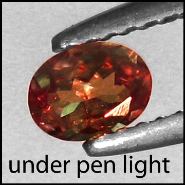 .77cts~World Museum Gem~colorchange Alexanrite: STONE NAME : ALEXANDRITE LOT NO : ALX626 - 138 (816) , Quantity: 1PCS , WEIGHT CTS : 0.77CTS , SIZE : 5.9 X 4 X 3.3 MM , COLOR : COLOR CHANGE , SHAPE : OVAL , CLARITY : VS , ORIGIN : INDIA , LUSTER : 
