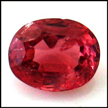 2.14CTS~Natural Pink Spinel: STONE NAME : SPINEL , LOT NO : SP128- 8 (1006) , Quantity: 1PCS , WEIGHT CTS : 2.14 CTS , SIZE : 8.5 X 6.8 X 4.4 MM , COLOR : PINK RED , SHAPE : OVAL , CLARITY : VS , ORIGIN : BURMA , LUSTER : MARVELO