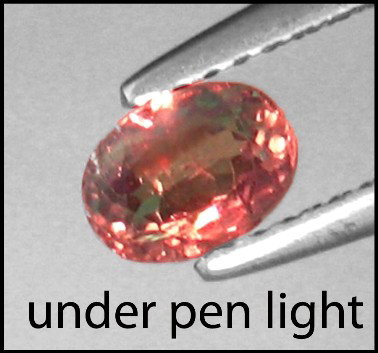 .94cts~WorldMuseum Gem~colorchange Alexanrite: STONE NAME : ALEXANDRITE , LOT NO : ALX626- 58(643) , Quantity: 1PCS , WEIGHT CTS : 0.94 CTS , SIZE : 6.6 X 4.4 X 3.5 MM . COLOR : COLOR CHANGE , SHAPE : OVAL , CLARITY : VVS , ORIGIN : INDIA , LUSTER