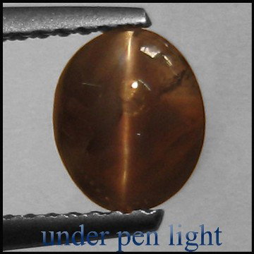 1.50Cts~ NATURAL Color change ALEXANDRITE CAT'S E: STONE NAME : ALEXANDRITE CAT'S EYE , LOT NO : ACE282A- 10 (1405) , Quantity: 1PCS , WEIGHT CTS : 1.50 CTS , SIZE : 7.3 X 6 X 3.7 MM , COLOR : COLOR CHANGE , SHAPE : OVAL , CLARITY : VS , ORIGIN : RUSS