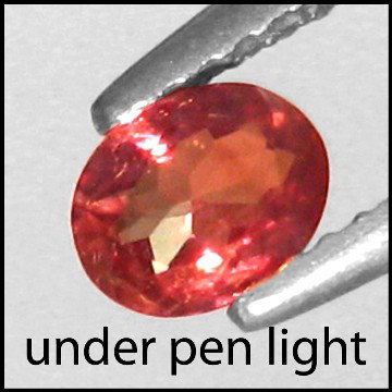 .41cts~World Museum Gem~colorchange Alexanrite: STONE NAME : ALEXANDRITE , LOT NO : ALX0474 - 32 (1446) , Quantity: 1PCS , WEIGHT CTS : 0.41CTS , SIZE : 4.8 X 3.6 X 3.1 MM , COLOR : COLOR CHANGE , SHAPE : OVAL , CLARITY : VVS , ORIGIN : INDIA , LUS