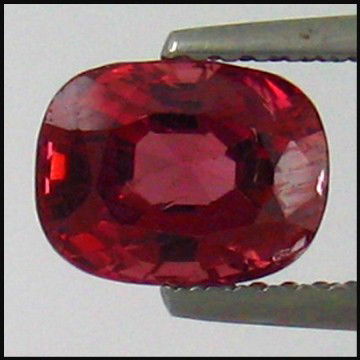 2.10CTS~Natural Pink Spinel : STONE NAME : SPINEL , LOT NO : SP128- 61 (1065) , Quantity: 1PCS , WEIGHT CTS : 2.10 CTS , SIZE : 7.8 X 6 X 5 MM , COLOR : PINK , SHAPE : CUSHION , CLARITY : VVS , ORIGIN : BURMA , LUSTER : MARVELOUS