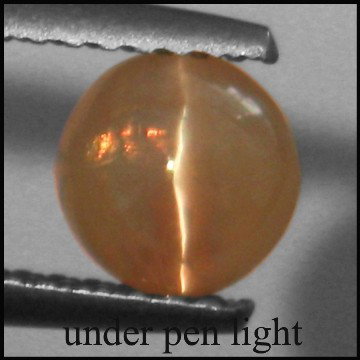 1.50cts~Natural sharp eye Chrysoberyl Cats eye: STONE NAME : Chrysoberyl Cat's eye , LOT NO : CE496C -22 (1521) , Quantity: 1PCS , WEIGHT CTS : 0.96CTS , SIZE : 5.8 X 5.7 X 3.1 MM , COLOR : COLOR CHANGE , SHAPE : ROUND , CLARITY : VVS , ORIGIN : IN