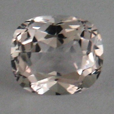 2.16 ct ~ NATURAL RARE MORGANITE ~flawless: STONE NAME :MORGANITE , LOT NO : KZ0125 - 103(5008) , Quantity: 1PCS , WEIGHT CTS : 2.16 CTS , SIZE : 7.4X8.6X5.5 MM . COLOR : PINK , SHAPE : CUSHION, CLARITY : VVS , ORIGIN : BRAZIL , LUSTER : MARVEL