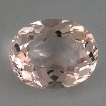 15.37 ct ~ NATURAL RARE MORGANITE ~flawless: STONE NAME :MORGANITE , LOT NO : KZ0125 - 98(5003) , Quantity: 1PCS , WEIGHT CTS : 15.37 CTS , SIZE :14.7X18.4X9.3 MM . COLOR : PINK , SHAPE : OVAL , CLARITY : VVS , ORIGIN : BRAZIL , LUSTER : MARVELO