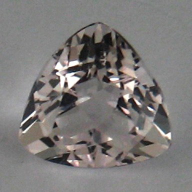 2.70 ct ~ NATURAL RARE MORGANITE ~flawless : STONE NAME :MORGANITE , LOT NO : KZ0125 - 6(4846) , Quantity: 1PCS , WEIGHT CTS : 2.70 CTS , SIZE : 9.1X9X6.2 MM . COLOR : PINK , SHAPE : TRILLION , CLARITY : VVS , ORIGIN : BRAZIL , LUSTER : MARVELOU