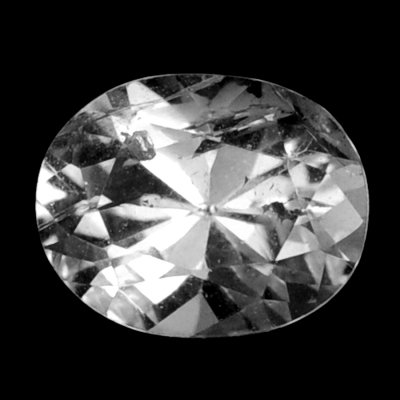 1.24cts~Wow Pure White Diamand Like Danburite: STONE NAME : Danburite, LOT NO : DA 0009 - (2004) , Quantity: 1PCS , WEIGHT CTS : 1.24CTS , SIZE : 7.1x5.6x4.4 MM , COLOR : White , SHAPE : OVAL , CLARITY : IF, ORIGIN : Afghanistan , LUSTER : MARVELO