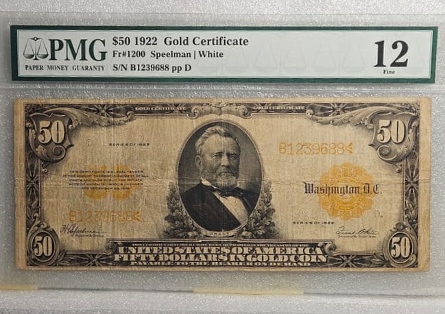 $50 SERIES 1922 (1 of 2)