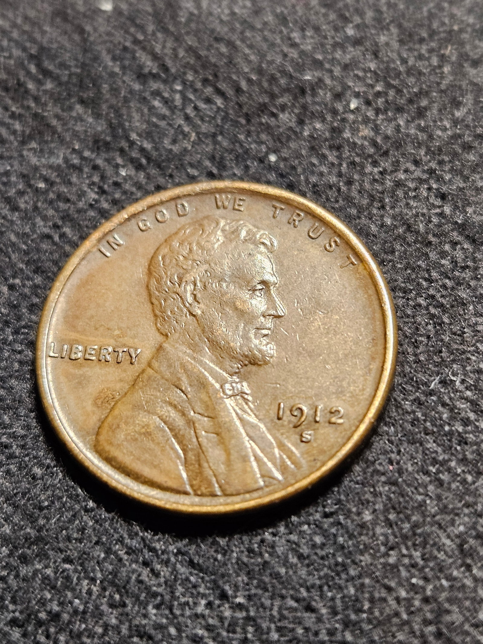 1912 S CENT: 1912 S CENTLINCOLN CENTEF-40 Multiple people can appraise an item differently all being sincere as to condition. We urge you to view pictures and ask questions to make your own determination as to the
