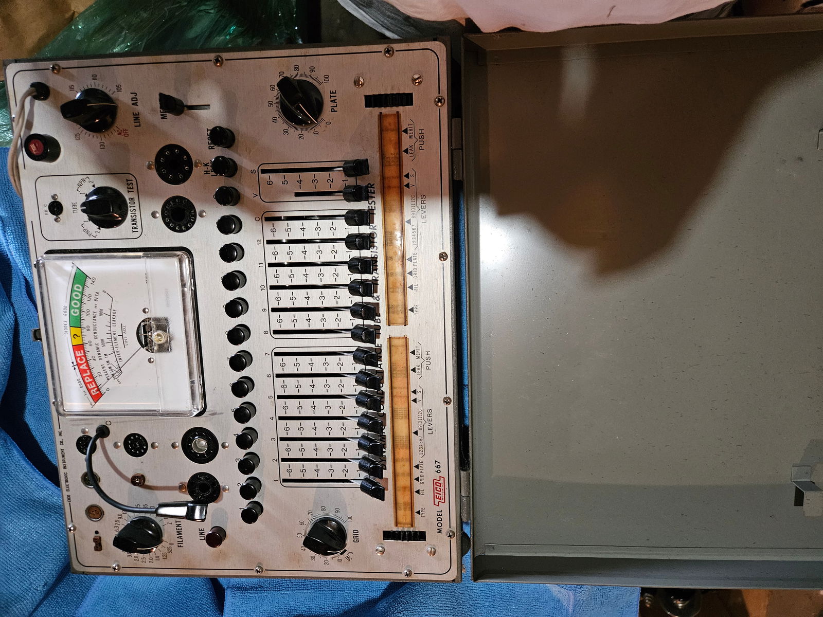 Tube Tester Circa 1960: Tube Tester Circa 1960Eica Model 667