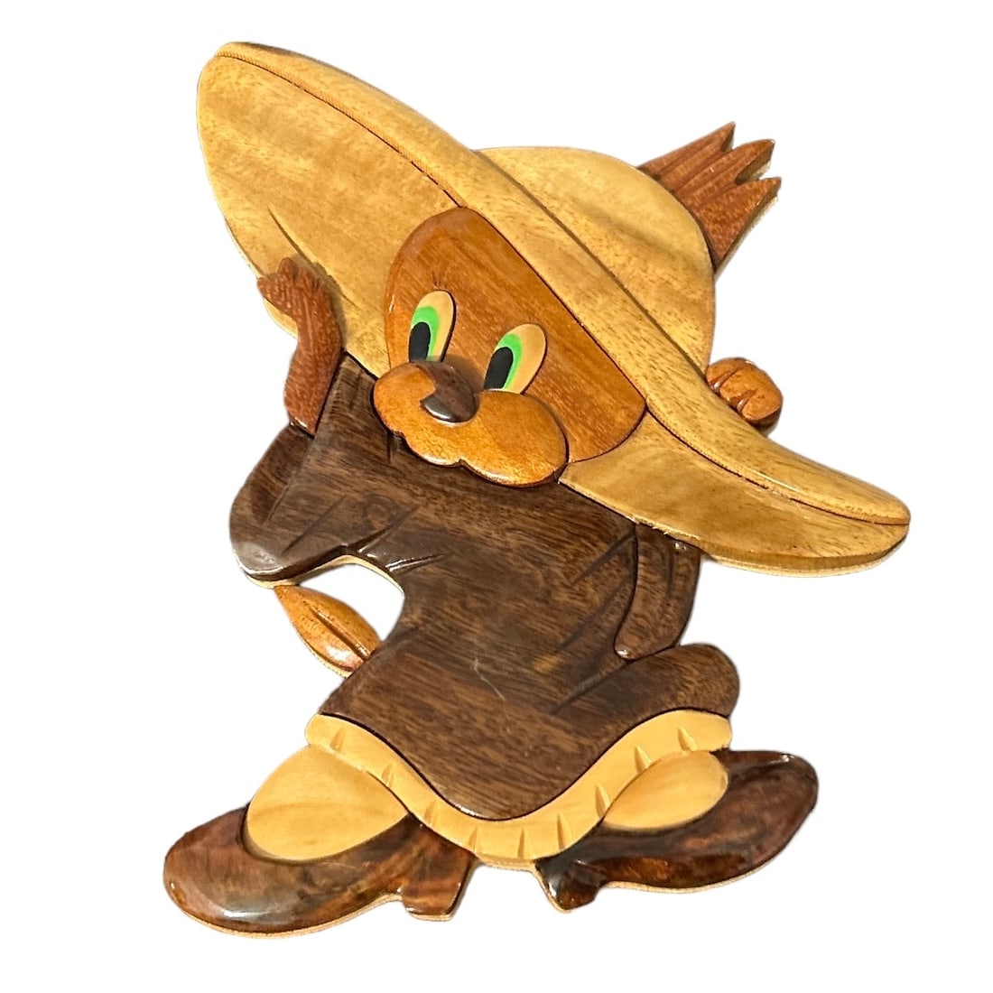 Vintage Warner Brothers Wooden Tweety Bird Wall Plaque (1 of 4)