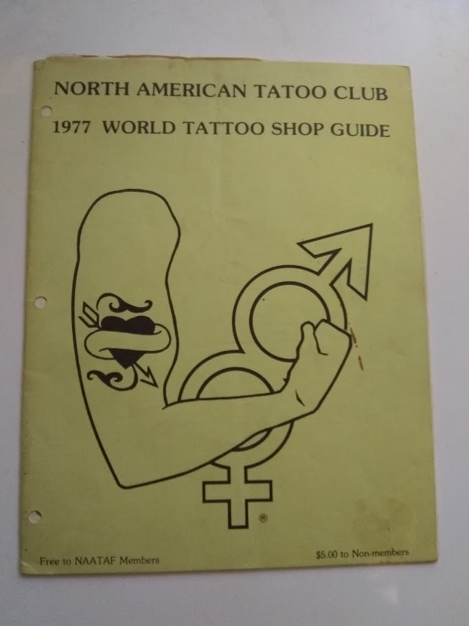 North American Tattoo Club 1977 World Tattoo Shop Guide: North American Tattoo Club1977 World Tattoo Shop GuideVery Good Condition For Age! Hard To Find-Rare | Item Location:Switzerland