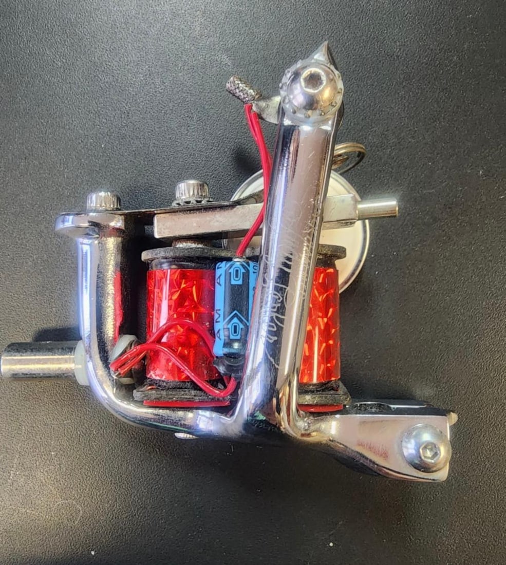 Dennis Dwyer Nail Tattoo Machine  | Judy Parker | Stamped DYVIRG - (1 of 4)