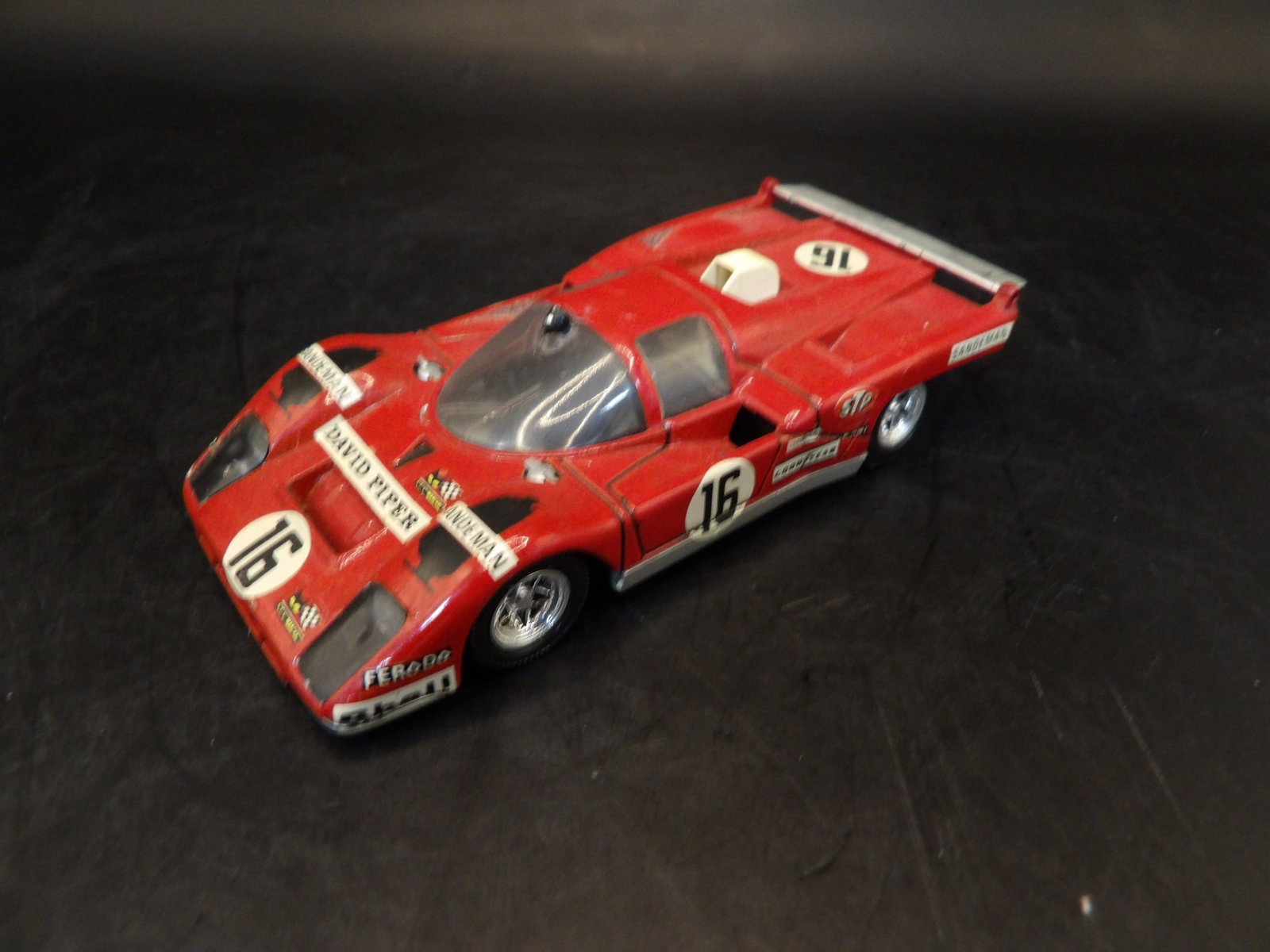 Ferrari 512 M Made in France: 4 inches length.