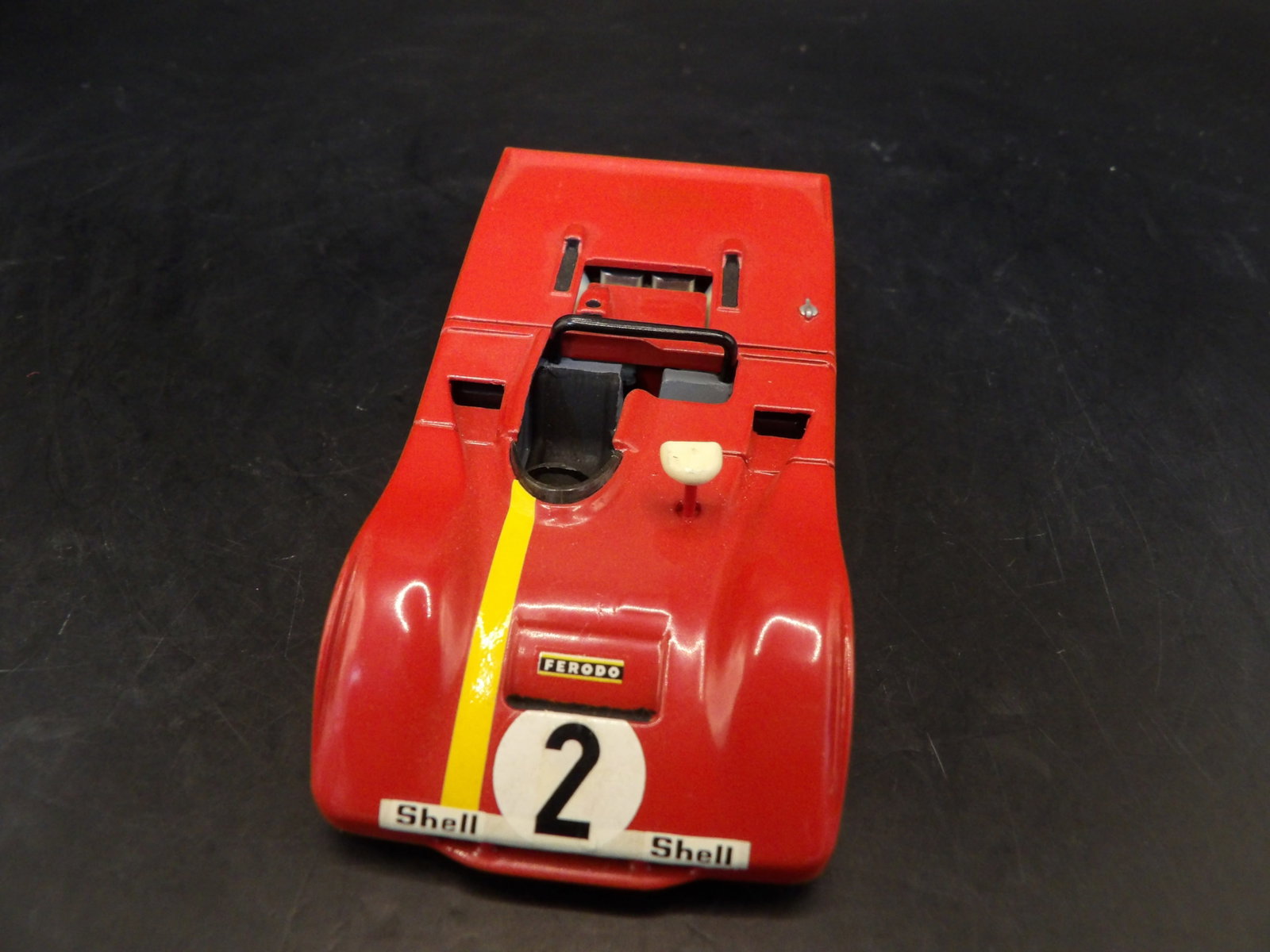 Ferrari 312 P B Made In France: 3.3 inches length.