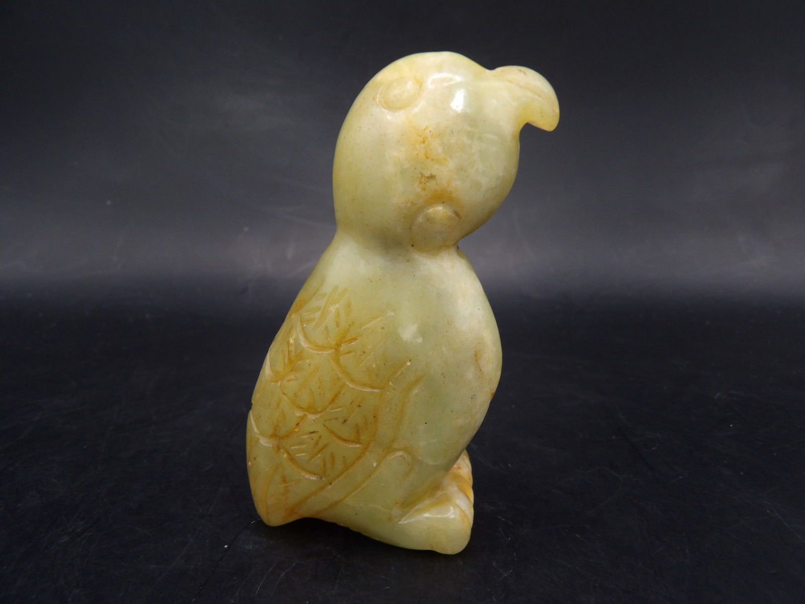 Chinese jade bird carving (1 of 5)