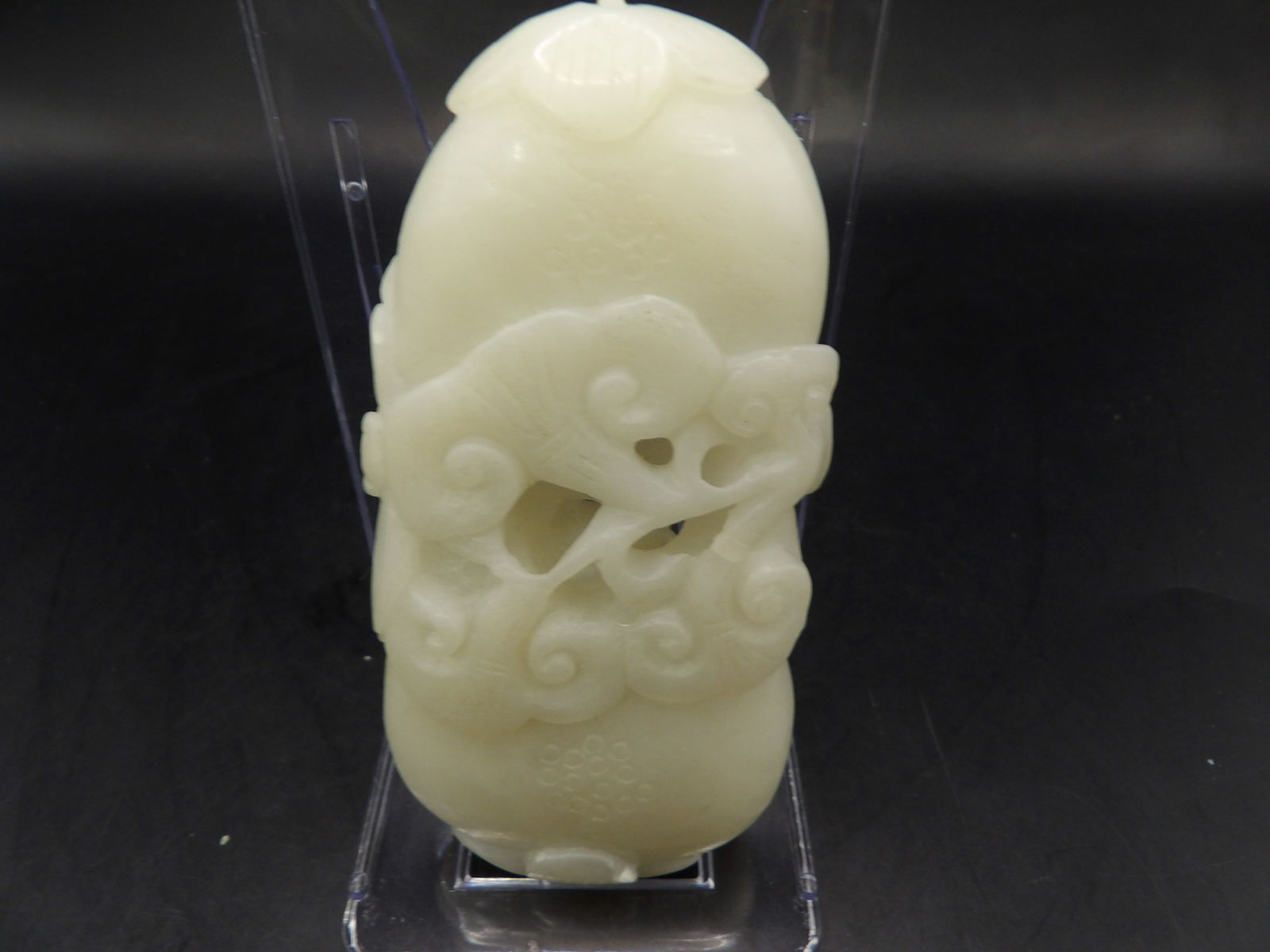 Chinese jade boulder carving (1 of 4)