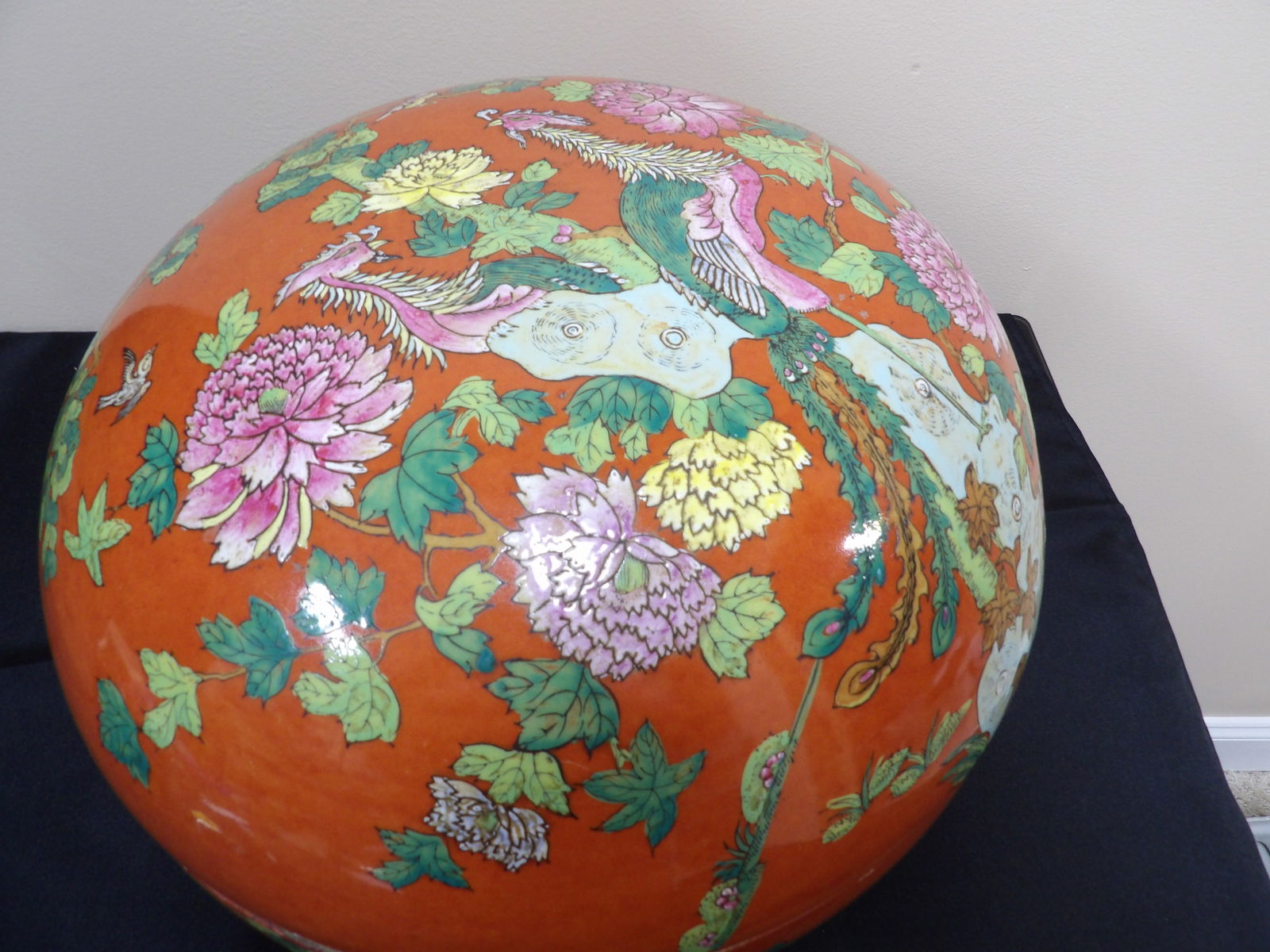 Chinese Large Covered Phoenix Box (1 of 6)