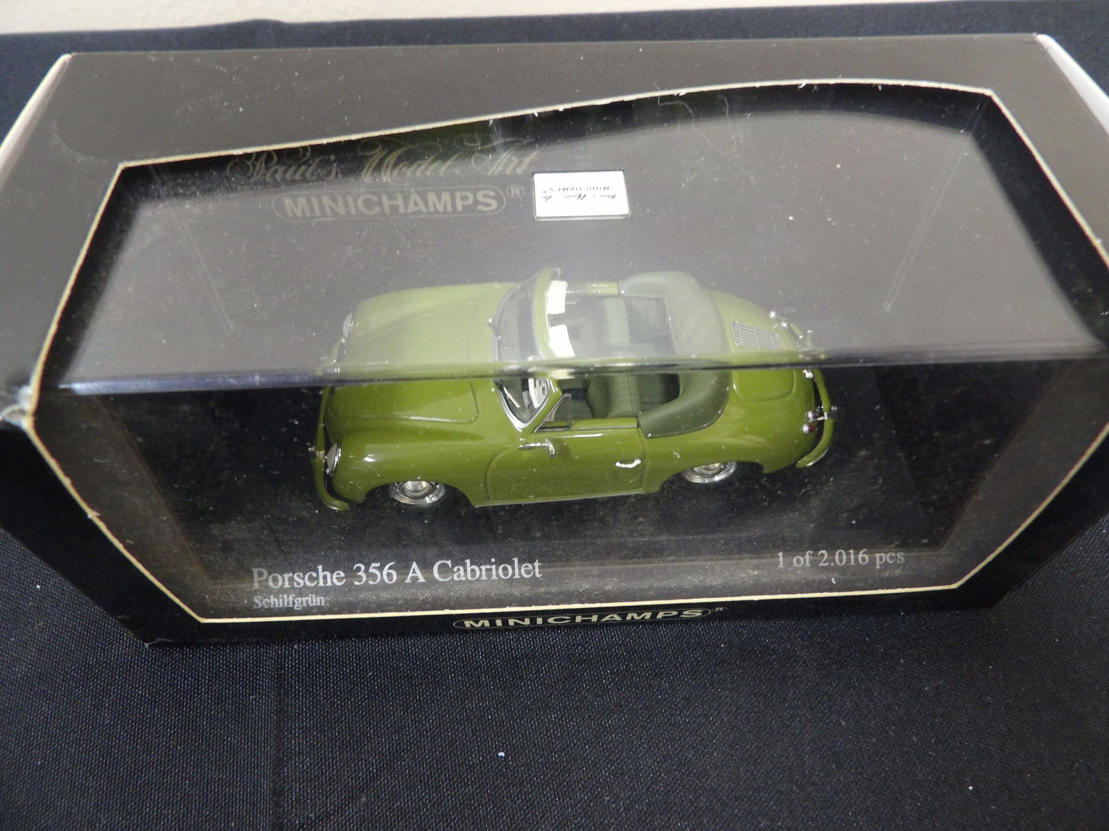 Minichamps Porsche 356A Cabriolet limited edition 1 of 2016 (1 of 6)