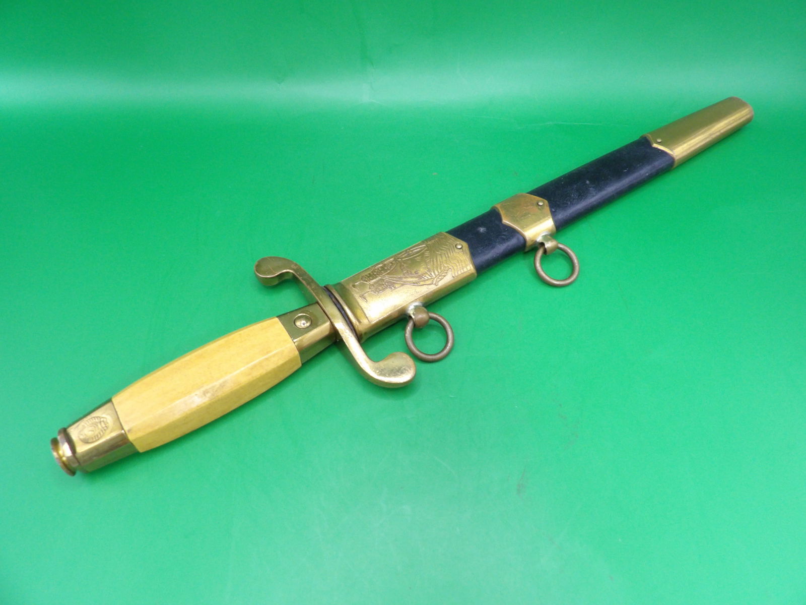 Russian military dagger: 13 inches length.