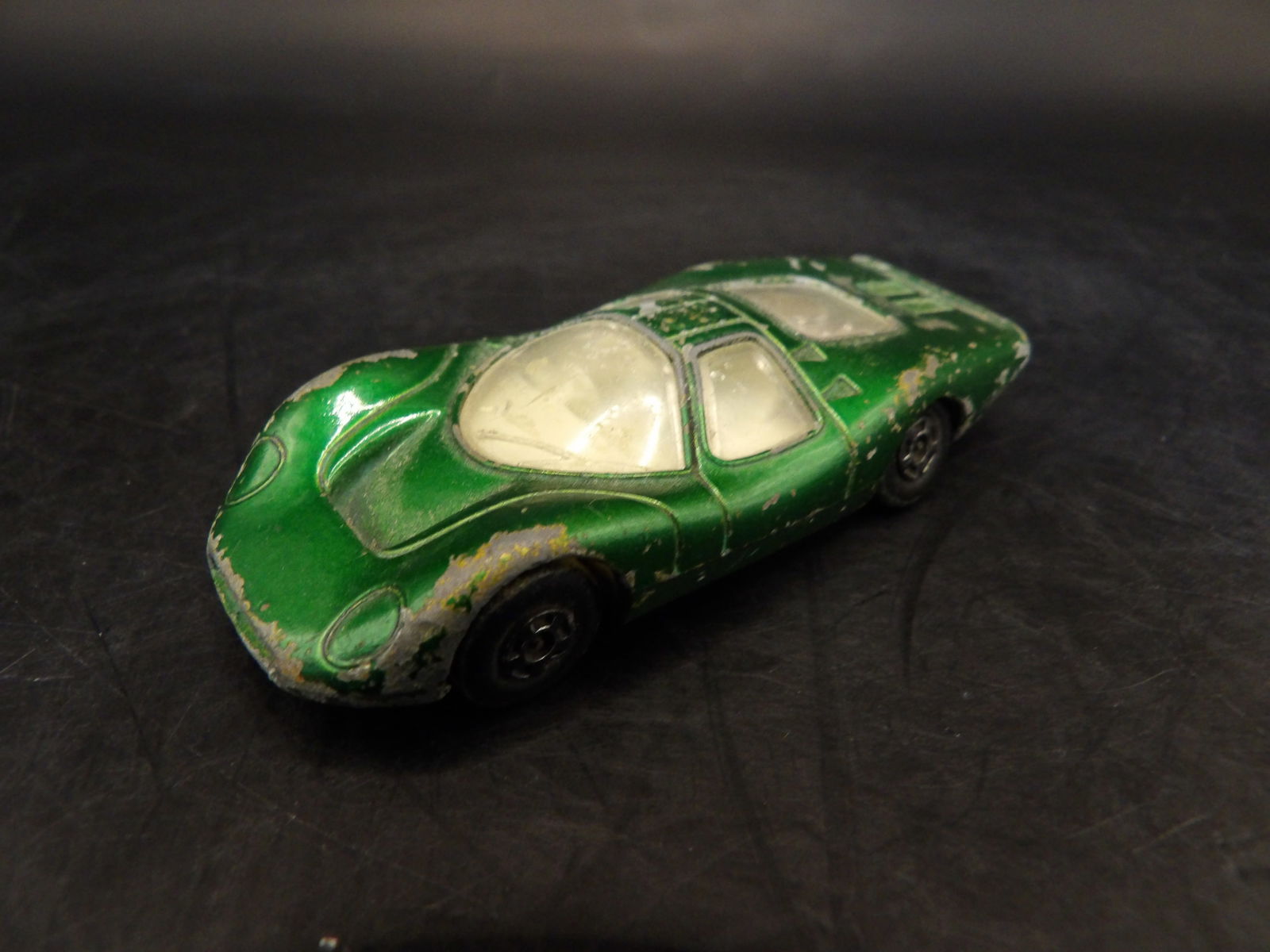 Matchbox Series N 45 Ford Group 6 Made In England: 3 inches length. C 1969 Lesney Products. Paint loss.