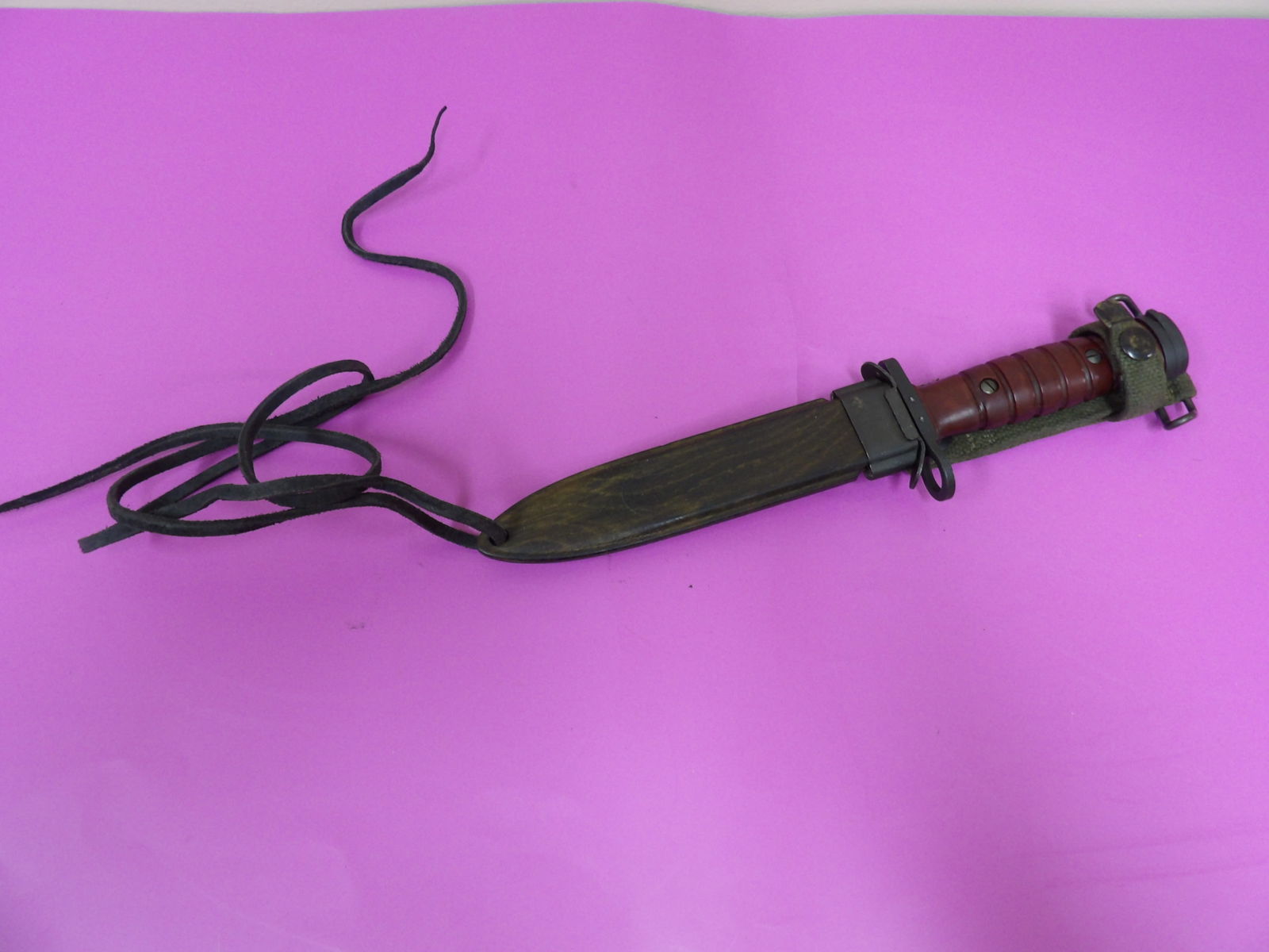 estate old knife or dagger in a holder (1 of 5)