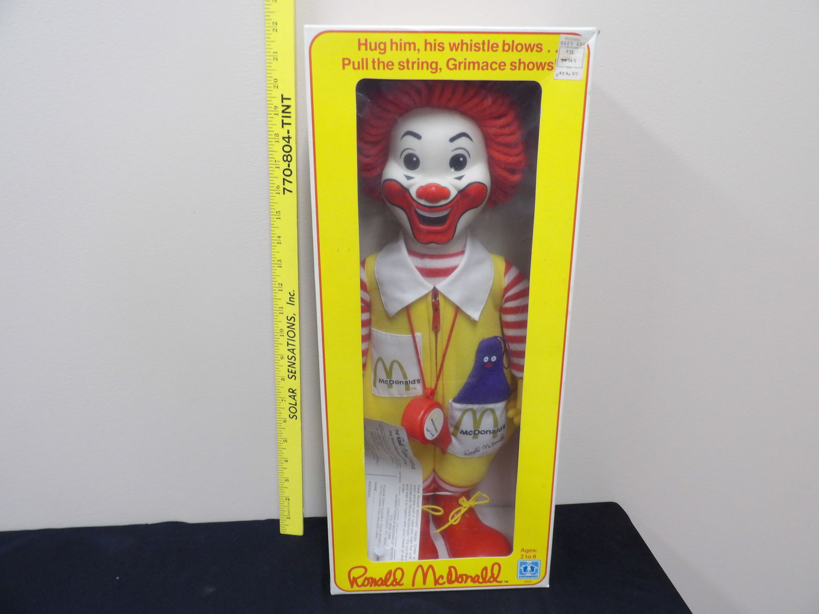 Vintage large Ronald McDonald doll in original packaging (1 of 7)