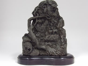 Chinese or Japanese Bronze Scholar Object
