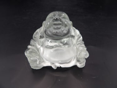 Chinese Rock Crystal Buddha Statue