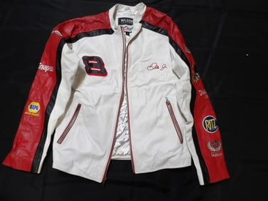 Nascar legend Dale Earnhardt Jr Wilsons leather jacket size medium
