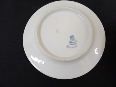 Schumann Bavaria "Empress Dresden Flowers" bread and butter plates lot of 3