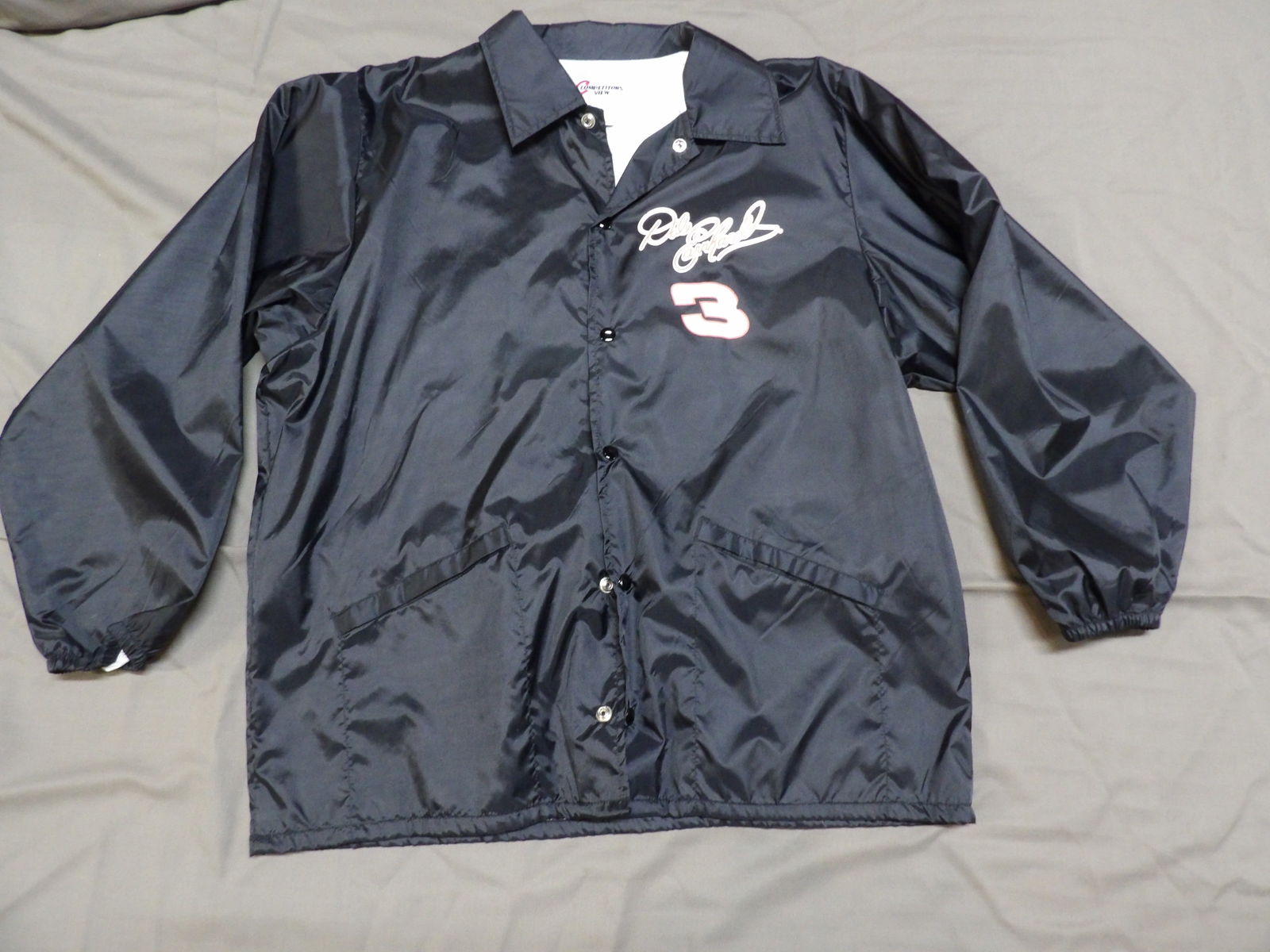 Dale Earnhardt #3 rain coat size large (1 of 7)
