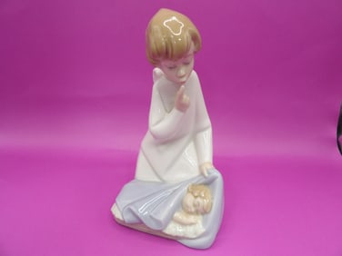 Lladro porcelain figurine #4635 My Guardian Angel